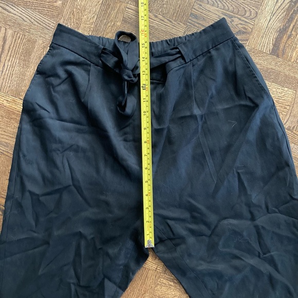 Frank & Oak high waist black tencel trousers - Picture 5 of 9